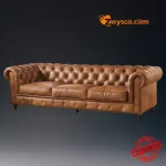 Chesterfield Leather Sofa